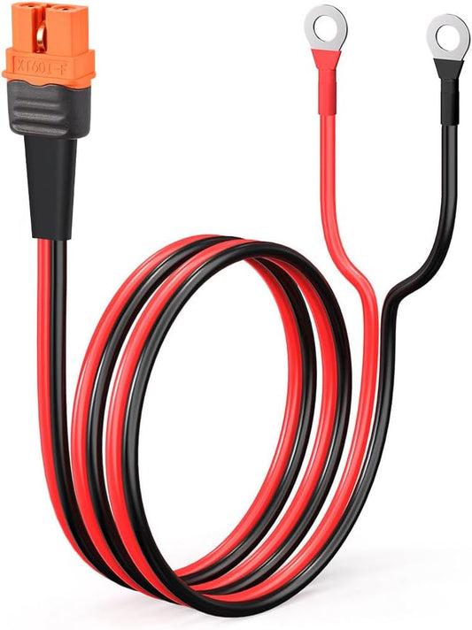 XT60i Female to O Ring Terminal Adapter Extension Cable