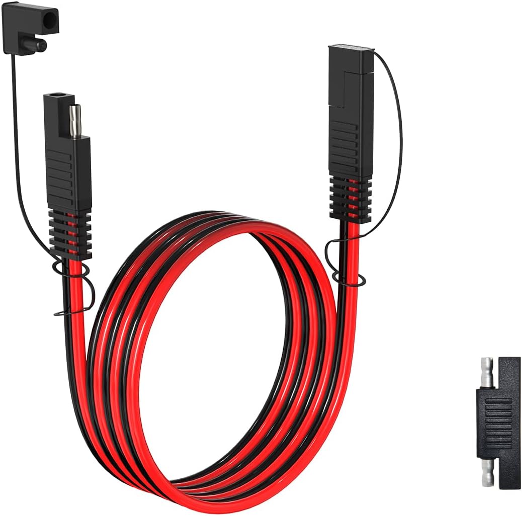 SAE Extension Cable with Polarity Reverse Adapter