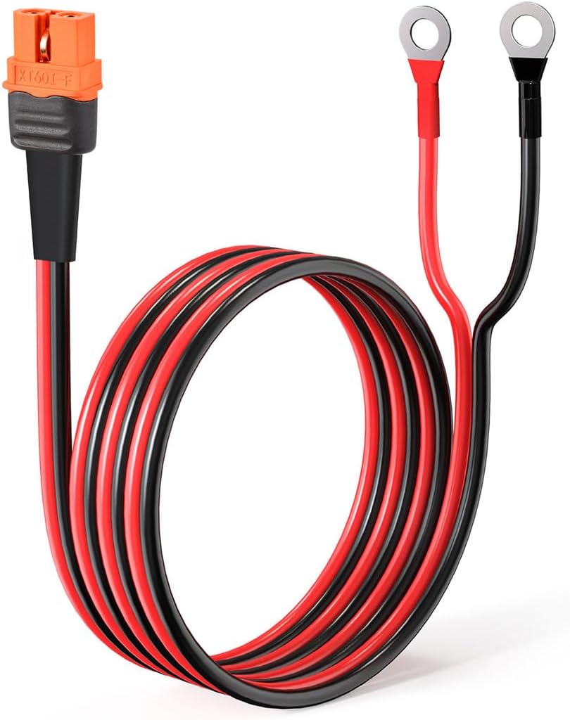 XT60i Female to O Ring Terminal Adapter Extension Cable