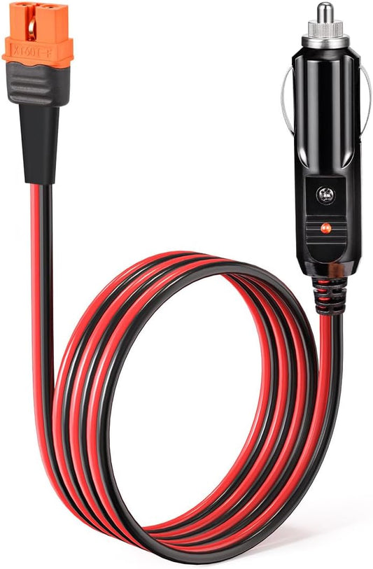 XT60i Female to Cigarette Lighter Adapter Extension Cable