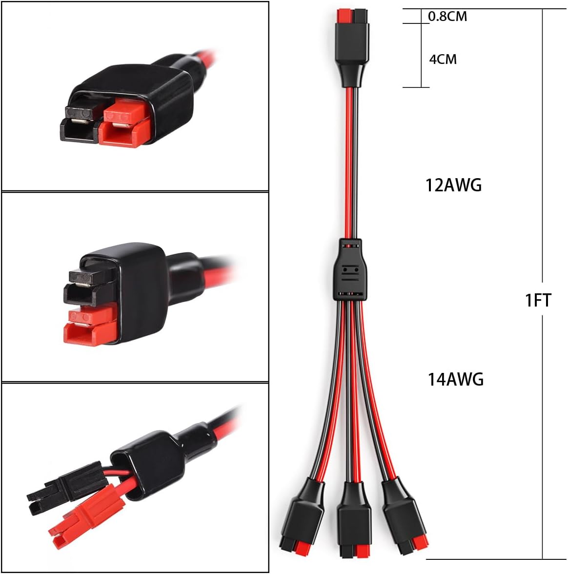 Anderson Splitter Extension Cable