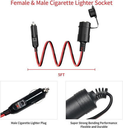 Cigarette Lighter Extension Cable