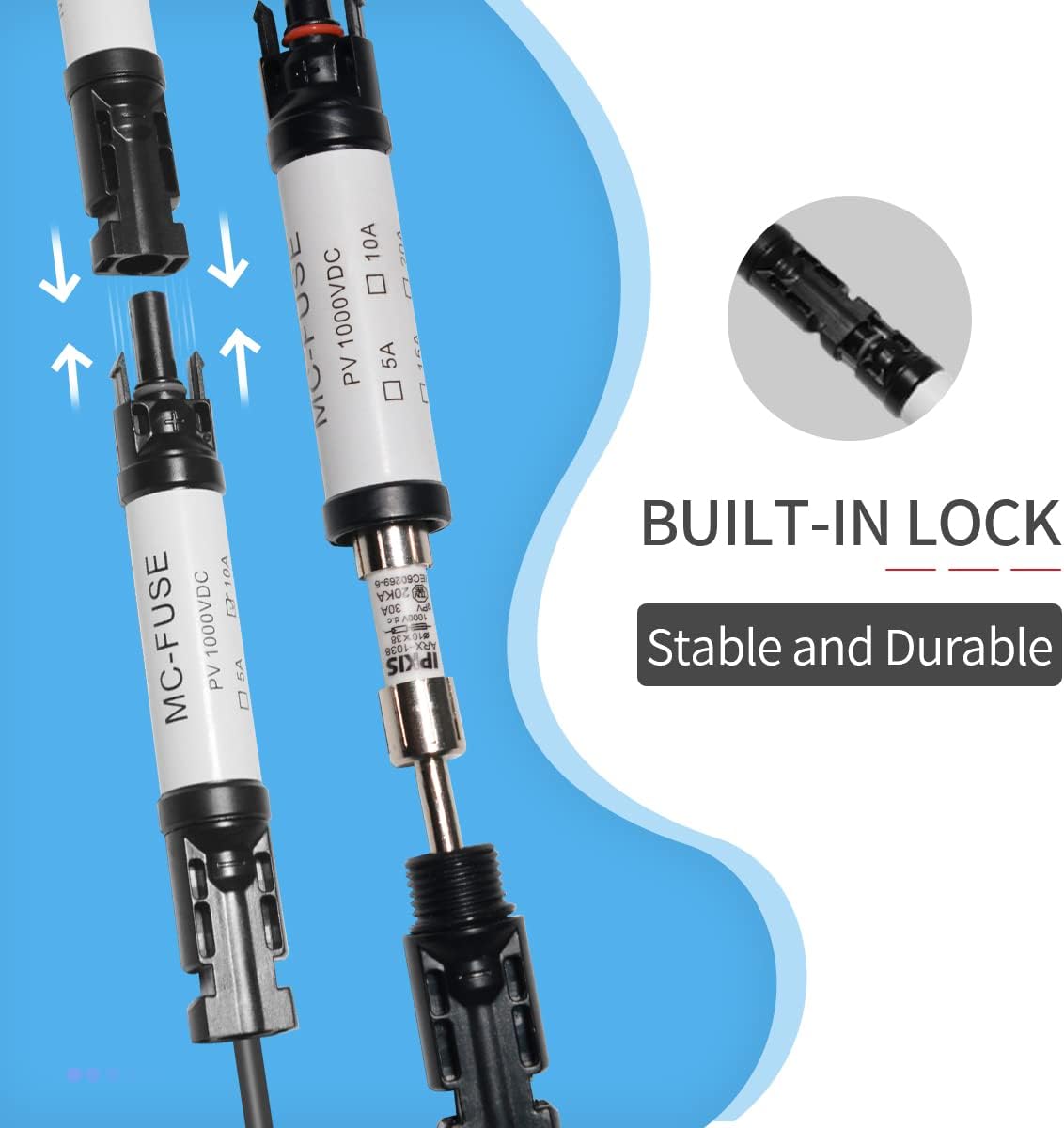 MC4 Fuse Connector