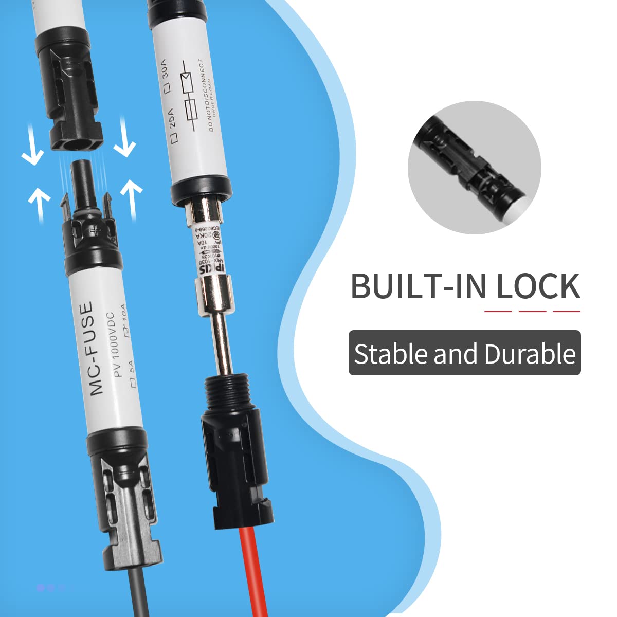 MC4 Fuse Connector