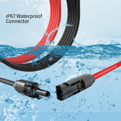 MC4 Male to Female Extension Cable 1 Pair