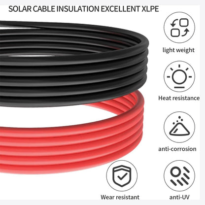 MC4 Male to Female Extension Cable 1 Pair