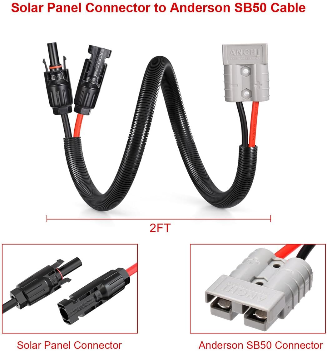 MC4 to Anderson Adapter Extension Cable