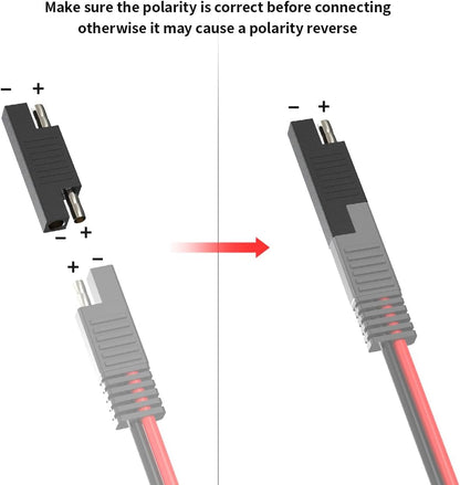 SAE Polarity Reverse Adapter