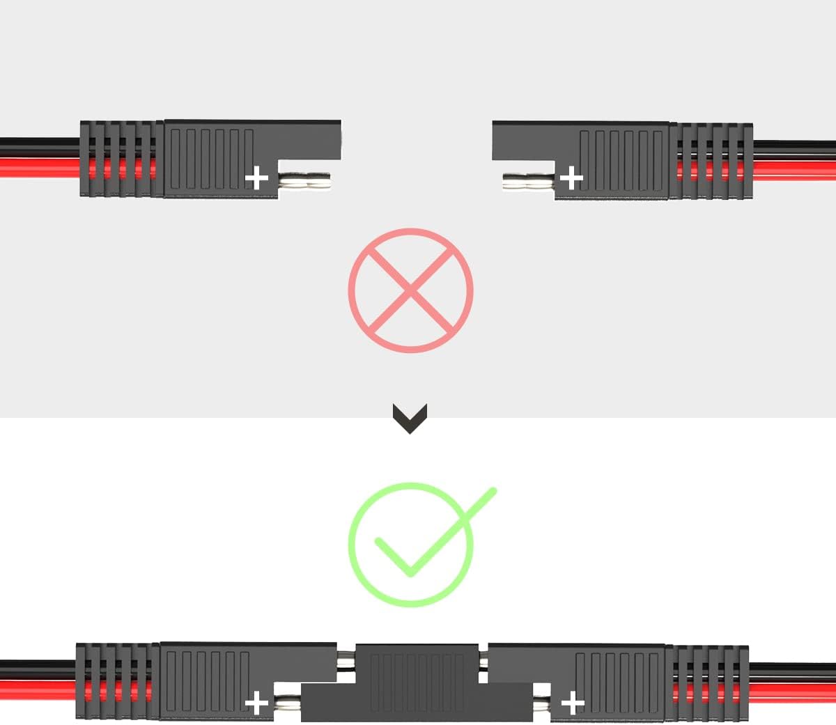 SAE Polarity Reverse Adapter