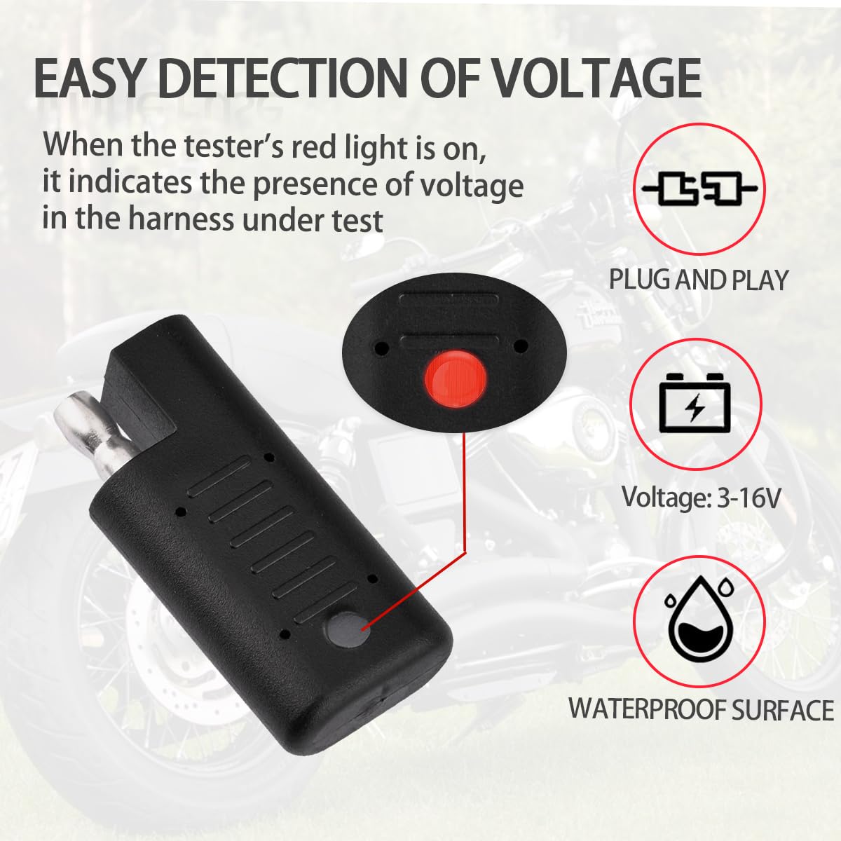 SAE Polarity Tester and Reverse Adapter