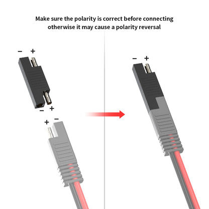 SAE Polarity Tester and Reverse Adapter