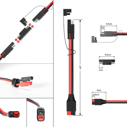 SAE to Anderson Adapter Extension Cable S