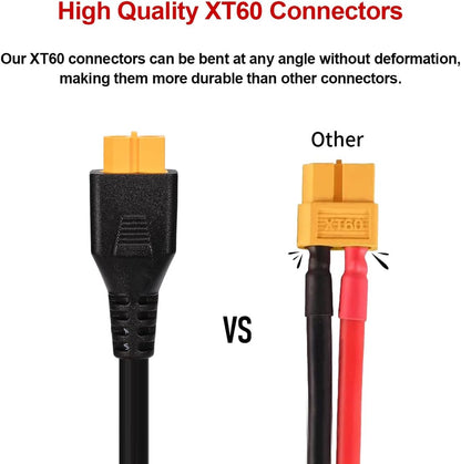 XT60 Female New to 5mm DC Adapter Extension Cable